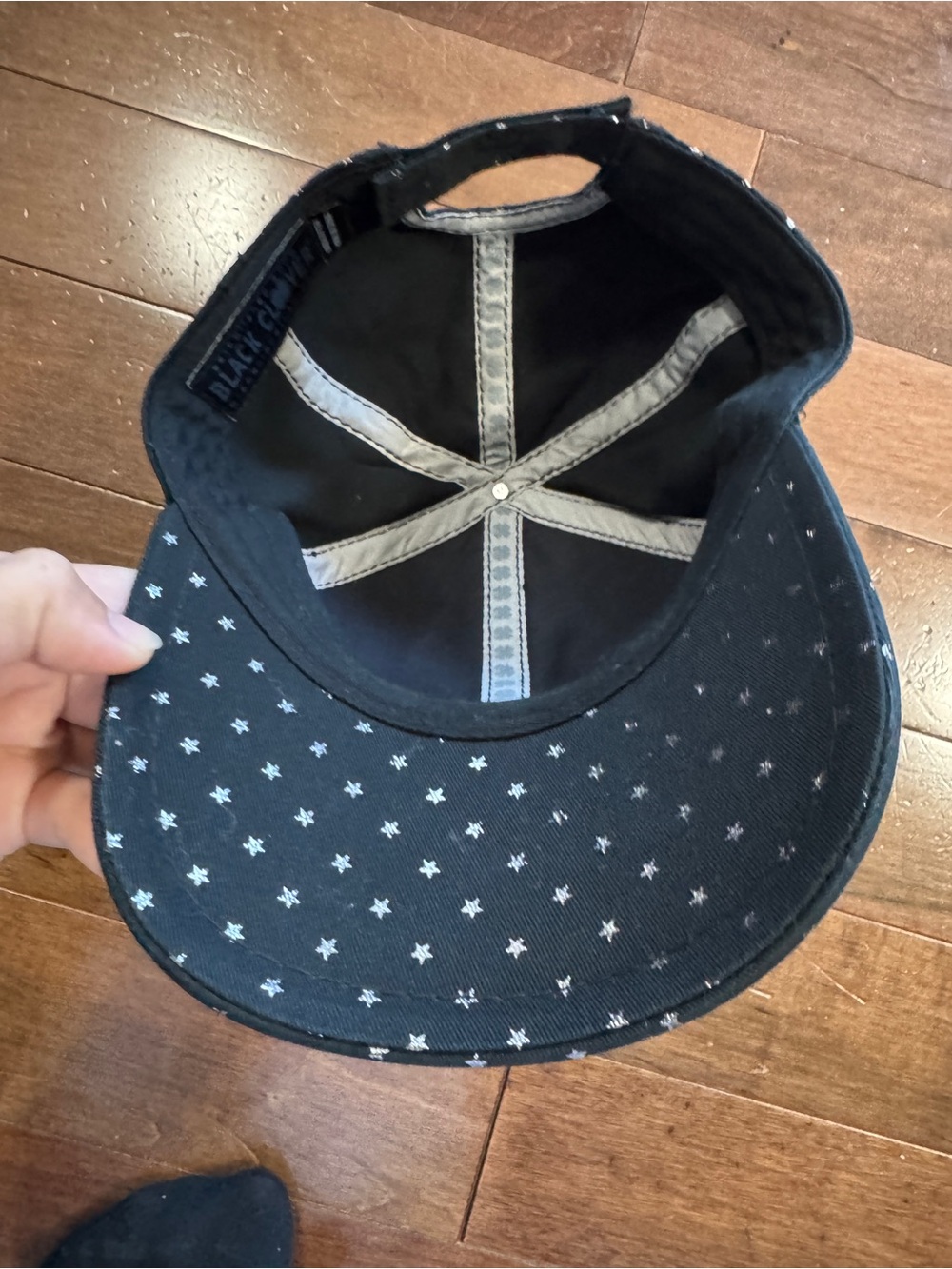 Black Clover Star Print Baseball Cap - Picture 3 of 7